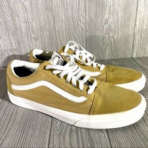 Vans Off the Wall Men’s Shoes Sz 12 Beige/Tan/White - EUC